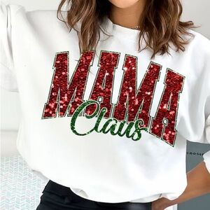 Unisex Mama Claus crewneck sweatshirt